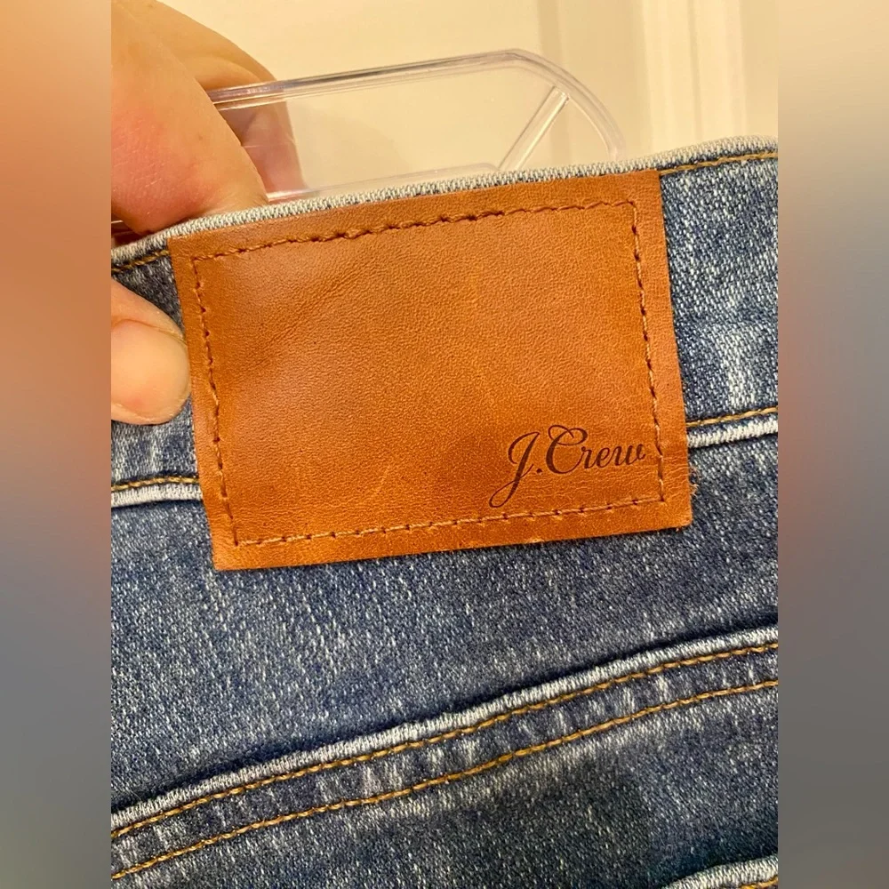 J Crew Billie Demi Boot Cropped Jeans Size 29